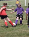 Teen Soccer Player in Action 6 Royalty Free Stock Photo