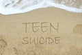 Teen Suicide Concept Royalty Free Stock Photo