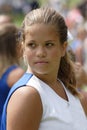 Teen Youth Cheerleader at Football Game