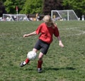 Teen Youth Soccer Action Royalty Free Stock Photo