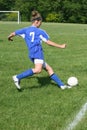 Teen Youth Soccer Action 7 Royalty Free Stock Photo