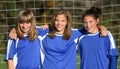 Teen Youth Soccer Buddies Royalty Free Stock Photo