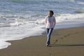 Teenage Asian Girl at Beach