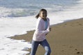 Teenage Asian Girl at Beach