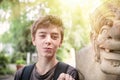 Teenage boy Royalty Free Stock Photo