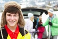 Teenage Boy Smiling At Camera Royalty Free Stock Photo