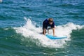 Teenage Boy Surfing