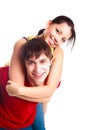 Teenage couple Royalty Free Stock Photo