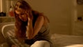 Teenage female suffering nervous breakdown sitting alone bedroom, panic attack