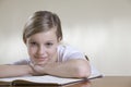 Teenage Girl With Music Sheet