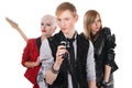 Teenage rock band Royalty Free Stock Photo