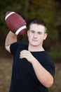 Teenager With Football