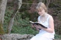 Teenager Reading Her Bible 2 Royalty Free Stock Photo