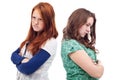 Teenagers conflict Royalty Free Stock Photo