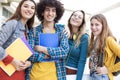 Teenagers friends friendship students concept Royalty Free Stock Photo