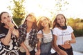 Teenagers having fun Royalty Free Stock Photo