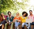 Teenagers Young Team Together Cheerful Concept Royalty Free Stock Photo