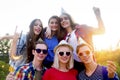 Teens having a party Royalty Free Stock Photo