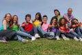 Teens mobile or cell phones Royalty Free Stock Photo