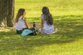 Teens Talking at Park