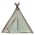 Teepee Camping Tent Royalty Free Stock Photo