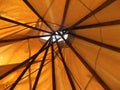 Teepee Ceiling- through the roof