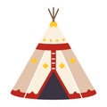 teepee native america illustration