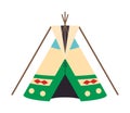 teepee native america wild