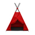 Teepee Tent Isolated