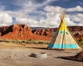 Teepee, Wigwam, Indian Tents Royalty Free Stock Photo