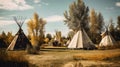 Teepees Indigenous native american. tent.