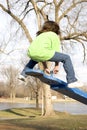 Teeter totter bounce