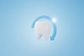 Teeth care and protection concept. Royalty Free Stock Photo