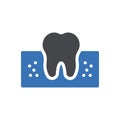 Teeth cavity Royalty Free Stock Photo