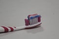 Teeth cleaning hygiene brush soft disinfection toothpaste Royalty Free Stock Photo