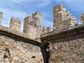 The teeth of the Genoese fortress in Sudak