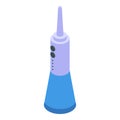 Teeth irrigator icon isometric vector. Dental oral care