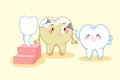 Teeth whitening concept