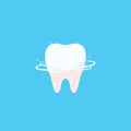 Teeth whitening icon Royalty Free Stock Photo