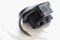 Tefillin folded inside their plastic case Royalty Free Stock Photo