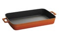 Teflon baking tray with handles Royalty Free Stock Photo
