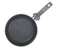 Teflon skillet with non-stick coated surface isolated Royalty Free Stock Photo