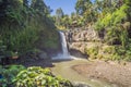 Tegenungan Waterfall near Ubud, Bali, Indonesia. Tegenungan Waterfall is a popular destination for tourists visiting Royalty Free Stock Photo