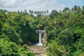 Tegenungan Waterfall is a popular destination for tourists visiting Bali, Indonesia Royalty Free Stock Photo