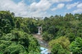 Tegenungan Waterfall is a popular destination for tourists visiting Bali, Indonesia Royalty Free Stock Photo