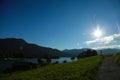 On the Tegernsee by bike, traveling by bike Royalty Free Stock Photo