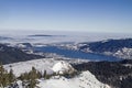 Tegernsee in Winter Royalty Free Stock Photo