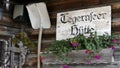 Tegernseer hut, Bavaria, Germany