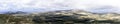 Teguise district with fields and desert - a view from volcano - Lanzarote Royalty Free Stock Photo