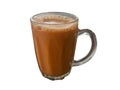 Teh Tarik or pulled tea is a famous sweet milk tea in Malaysia